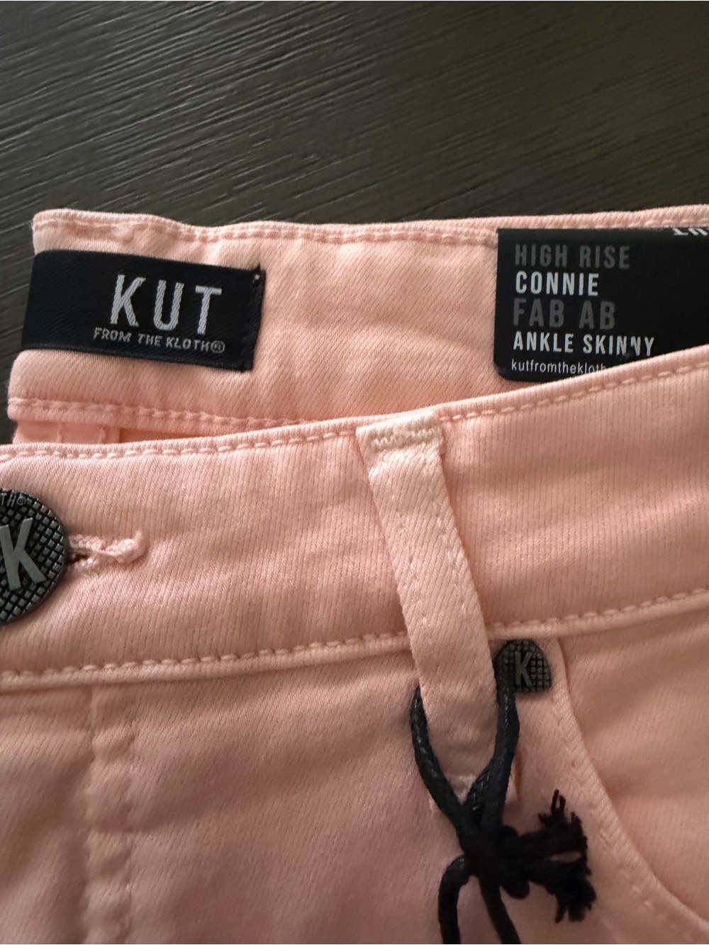 Kut from the Kloth Pink Skinny Jeans - Picture 2 of 2